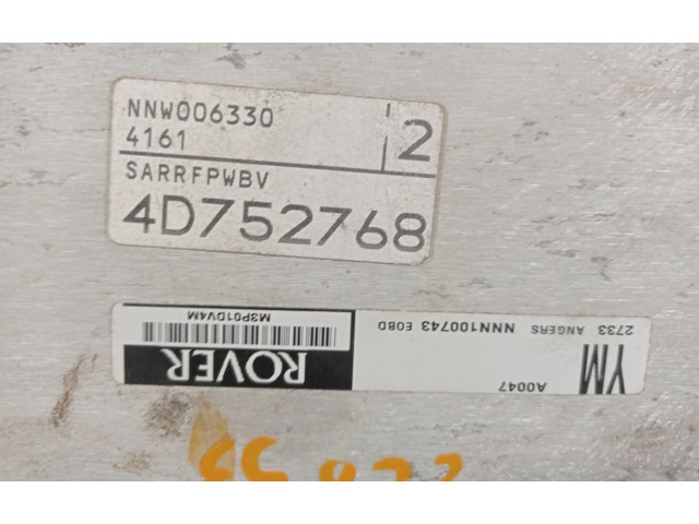 Блок управления двигателя 4D752768   Rover Streetwise