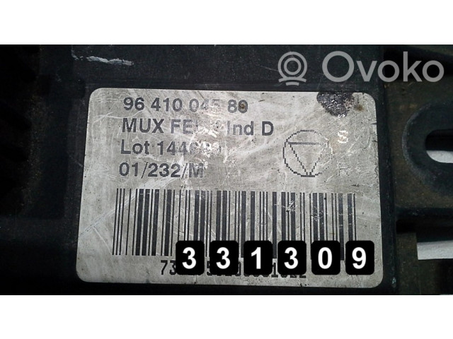 Řídící jednotka 9641004580 Peugeot 607 2001