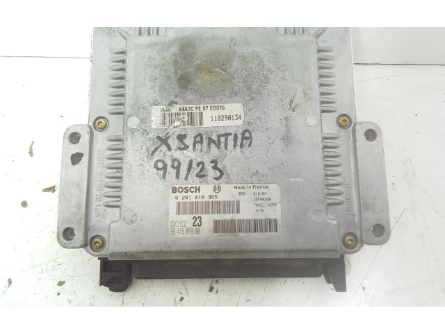 Комплект блоков управления 0281010365, 0281010365 Citroen Xantia