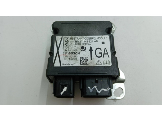 Блок подушек безопасности BM2T14B321AB, 0285010673 Ford Galaxy