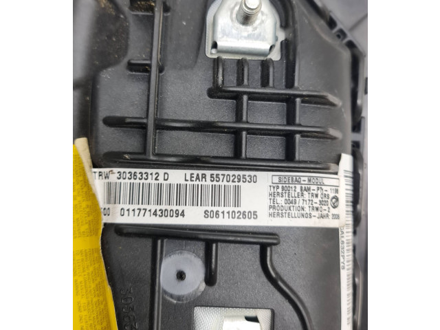 Подушка безопасности в сиденье 30363312D, 557029530   Fiat Grande Punto