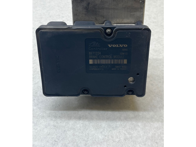 Блок АБС 8671224, 10092504033   Volvo  V70  2000 - 2004 года