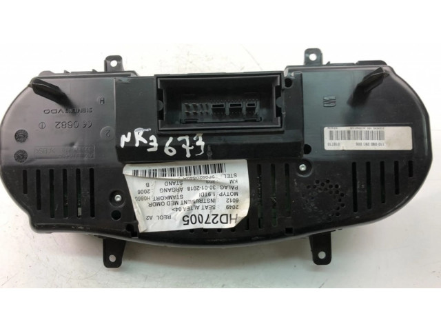 Přístrojová deska  Seat Altea 2006 5P0920840A  