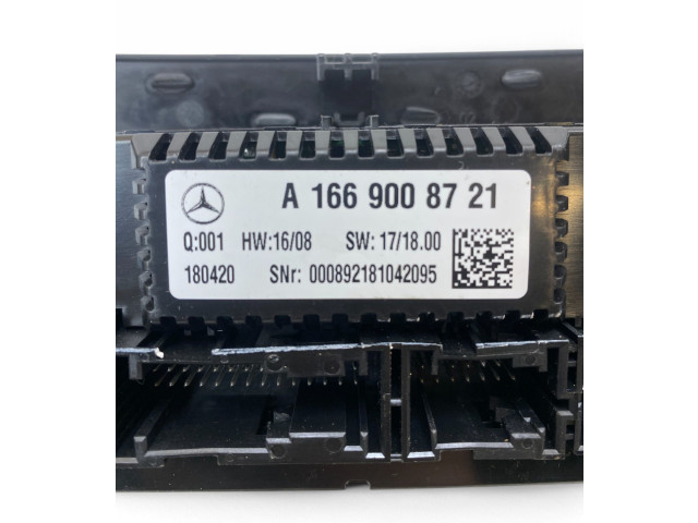 Блок управления климат-контролем A1669008721 MercedesBenz GLE (W166 - C292)