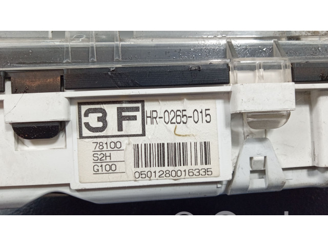 Панель приборов HR-0265-015   Honda HR-V       