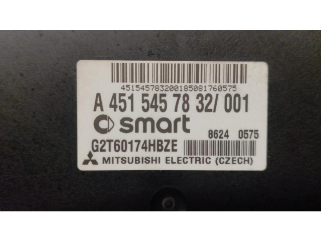 Блок управления коробкой передач A4515457832, G2T60174HBZE Smart ForTwo II