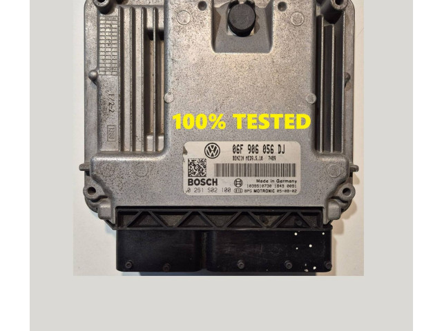 Блок управления двигателем Блок управления 06F906056DJ, 0261S02100 Volkswagen Touran III