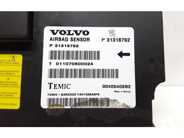 Блок управления надувных подушек P31318792   Volvo XC60