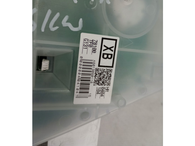 Панель приборов 78100TF0G131 Honda Jazz