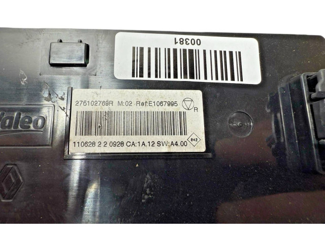 Блок управления климат-контролем 275102769R   Renault Scenic III   Grand scenic III