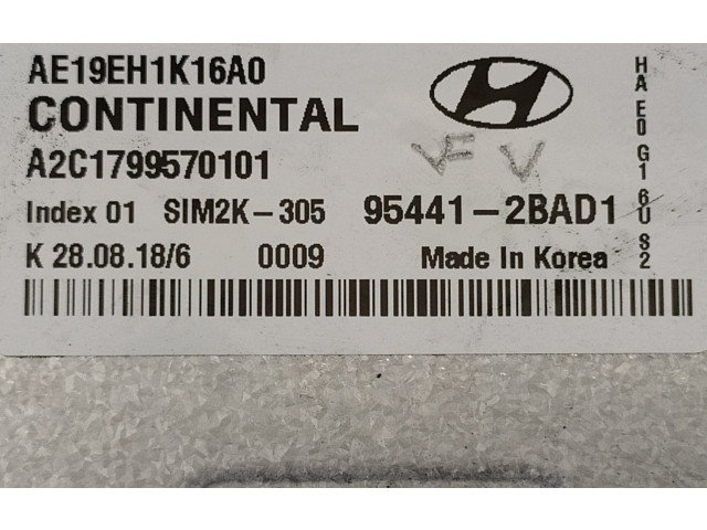Блок управления коробкой передач 954412BAD1, A2C1799570101   Hyundai Ioniq