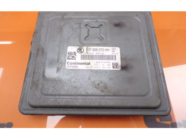 Блок управления двигателя 03F906070HH, 03F906070HH   Skoda Fabia Mk2 (5J)