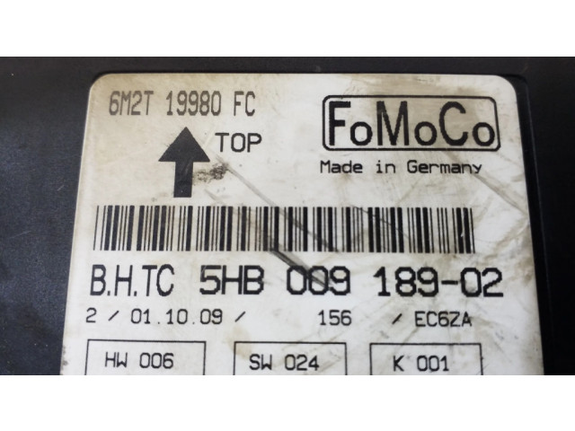 Блок управления климат-контролем 6M2T19980FC, 5HB00918902 Ford Galaxy