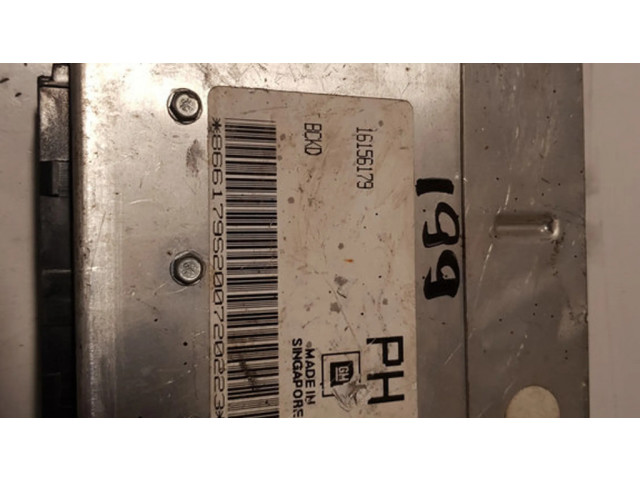 Блок управления двигателя 16156179   Opel Zafira A