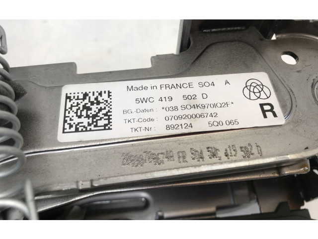  рейка  Колонка рулевая 5WC419502D   Audi A3 8Y 2020 -  года