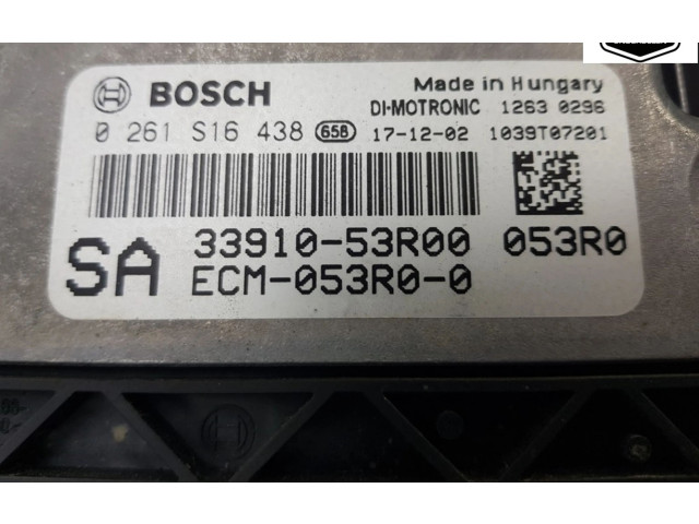 Řídící jednotka 3391053R00, 0261S16438 Suzuki Swift 2018