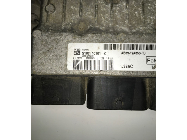 Блок управления двигателя AB3912A650FD, S180140101C Ford Ranger