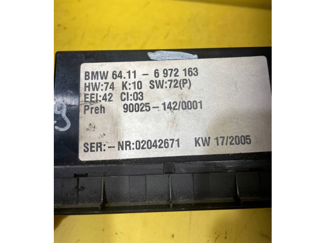 Блок управления климат-контролем 6972163, 02042671   BMW X5 E53