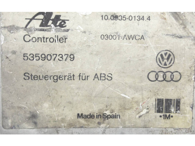Блок управления АБС 535907379, 03001AWCA Volkswagen Golf II