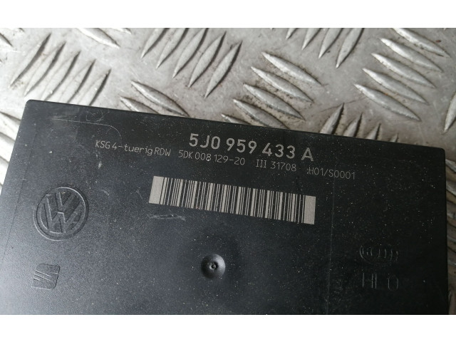 Блок комфорта 5J0959433A, 5DK00812920 Skoda Fabia Mk2 (5J)