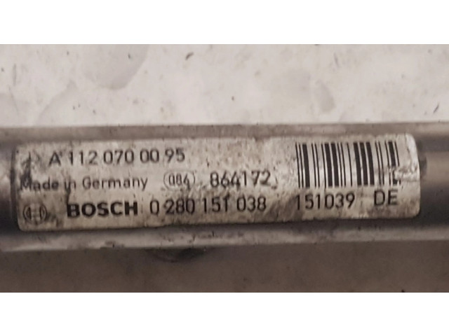 Топливная рампа A1120700095, 0280151038   Mercedes-Benz ML W163 3.2 