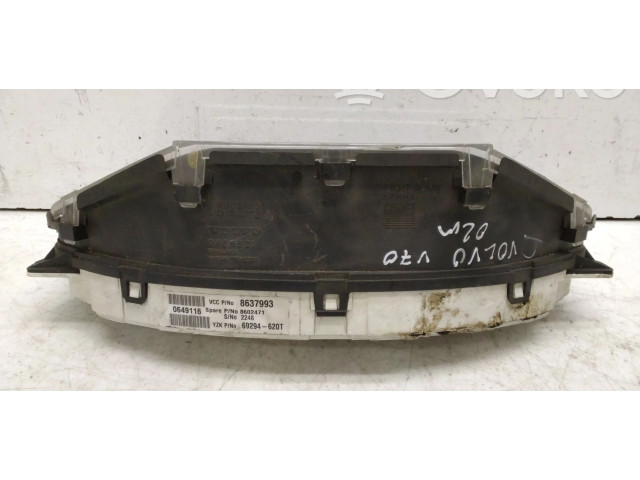Панель приборов 8637993, 69294620T Volvo S60