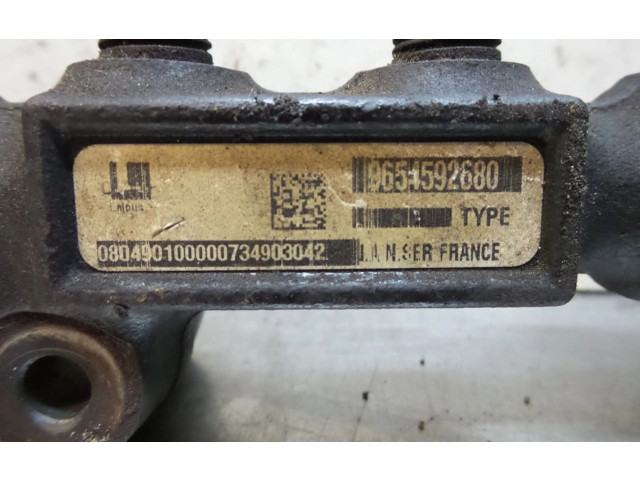 Топливная рампа 9654592680, 9654592680 Citroen Nemo для двигателя DV4TED(8HS)