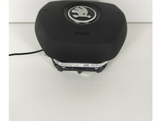 Подушка безопасности водителя 57H880201B   Skoda Kodiaq II