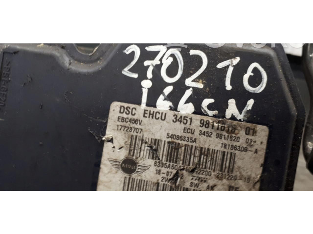 Jednotka ABS 9811616 Mini One - Cooper Coupe R56 2009