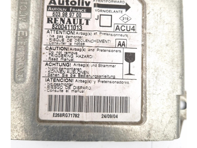Блок подушек безопасности 603989700, 8200411013 Renault Scenic II - Grand scenic II