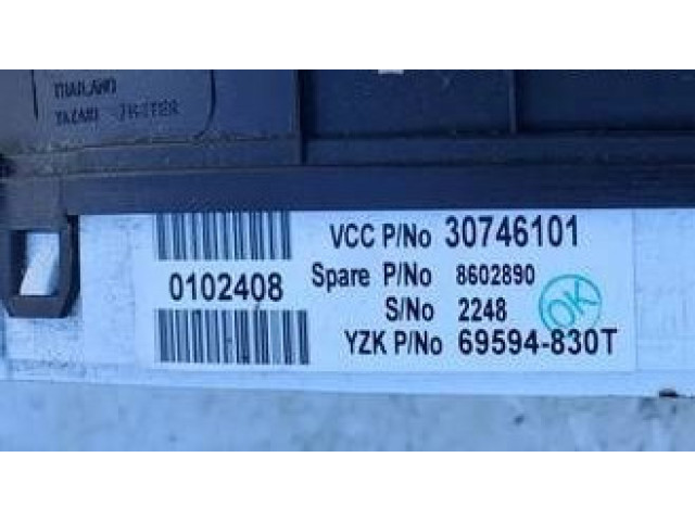 Панель приборов 30746101, 8602890   Volvo XC90       