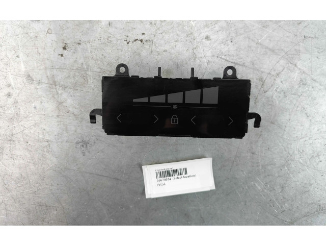 Блок управления климат-контролем 31674024, 31346788   Volvo XC90