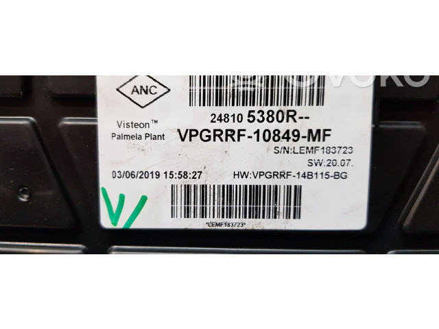 Přístrojová deska Renault Captur 2019 248105380R