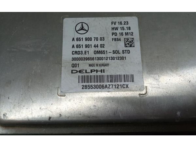 Řídící jednotka A6519007003, A6519014402   Mercedes-Benz GLA W156 2016