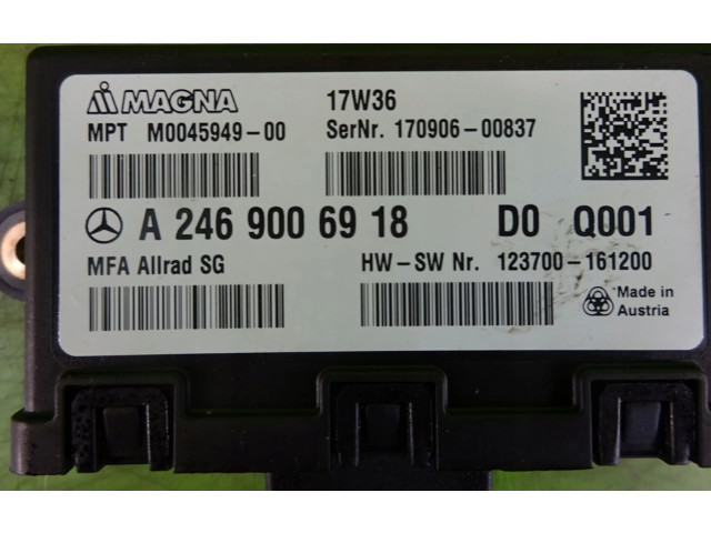 Блок управления A2469006918 Infiniti Q30