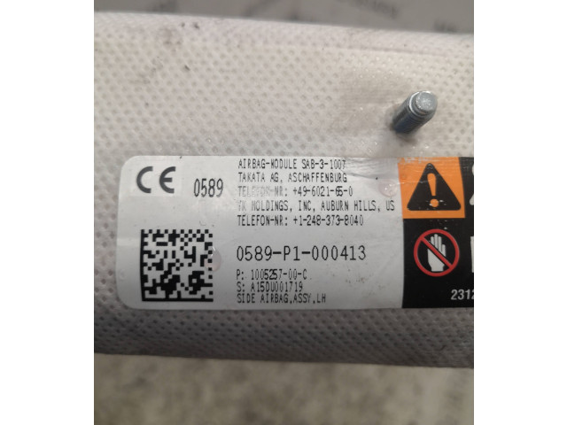 Подушка безопасности в сиденье 100525700C, 4496021650 Tesla Model S