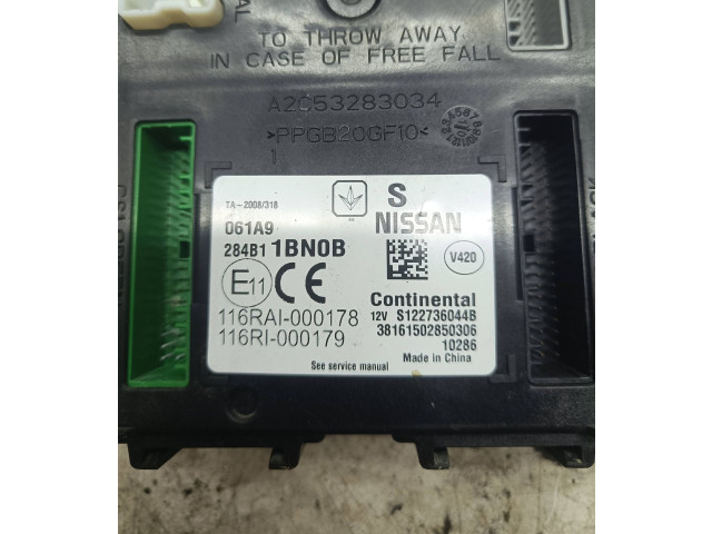 Блок управления S122736044B, 116RI000179   Infiniti EX