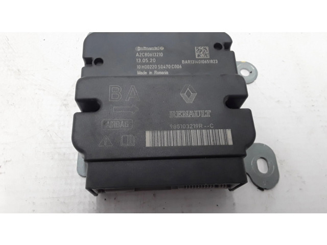 Блок управления надувных подушек