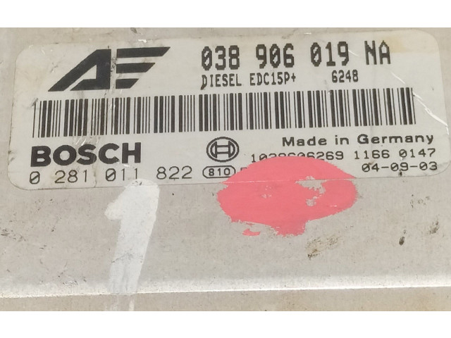 Řídící jednotka 038906019NA Seat Alhambra (Mk1) 2004