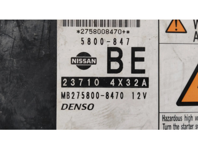 Řídící jednotka 237104X32A, 5800847 Nissan Navara D40 2011