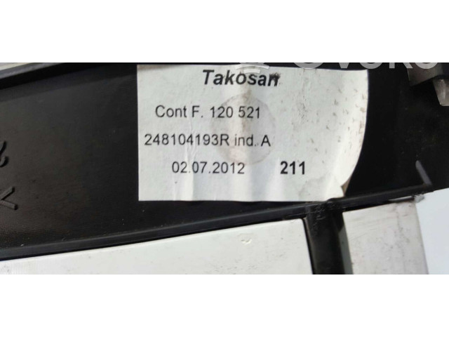 Панель приборов 248104193R Dacia Sandero