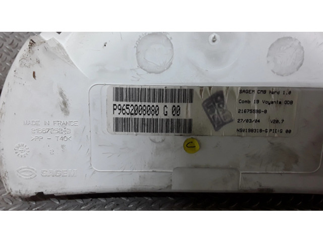 Панель приборов P9652008080G00   Citroen C2       