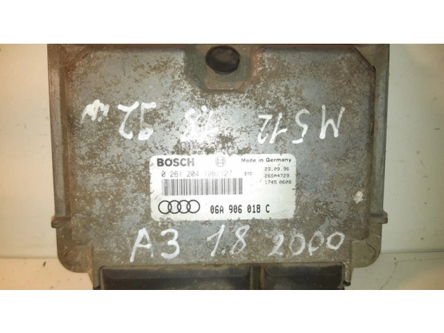Řídící jednotka 0261204126127, 06A906018C   Audi A3 S3 8L 1997