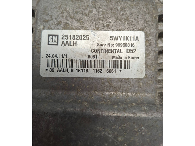 Блок управления двигателя 25182025, 96958816   Chevrolet Spark