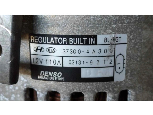 Генератор 373004A300, ALTERNADOR KIA Sorento 2.5