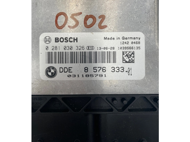 Блок управления двигателя 8576333, 1039S66135   BMW X3 F25