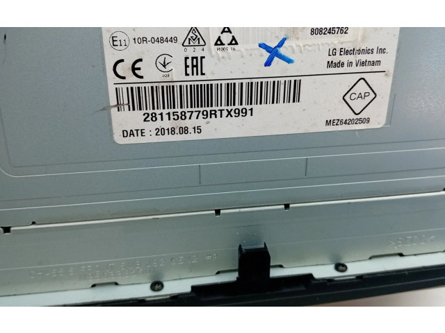 Дисплей    281158779R   Renault Captur