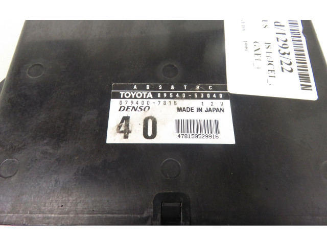 Блок управления АБС 0794007815, 8954053040 Lexus IS 200-300