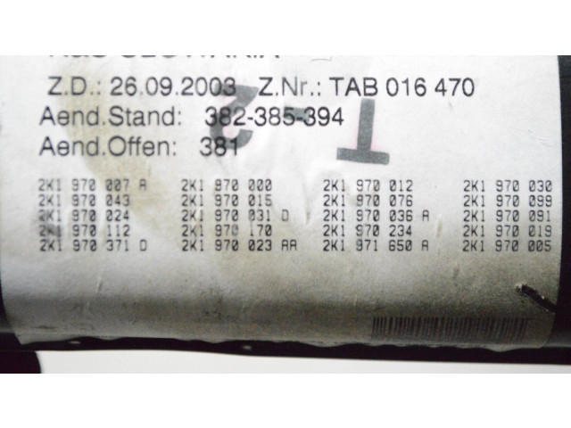 Pojistková skříňka Volkswagen Caddy 2004