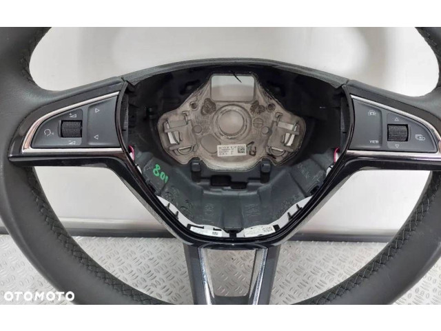 Руль Skoda Superb B8 (3V)  2015 - 2024 года 5E0419091BQ      